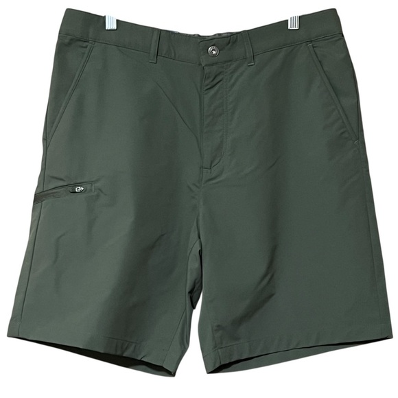 Gerry Tech Short 36 Green Stretch UV Protection Multi-Pocketed Outdoors NWT - Picture 2 of 12